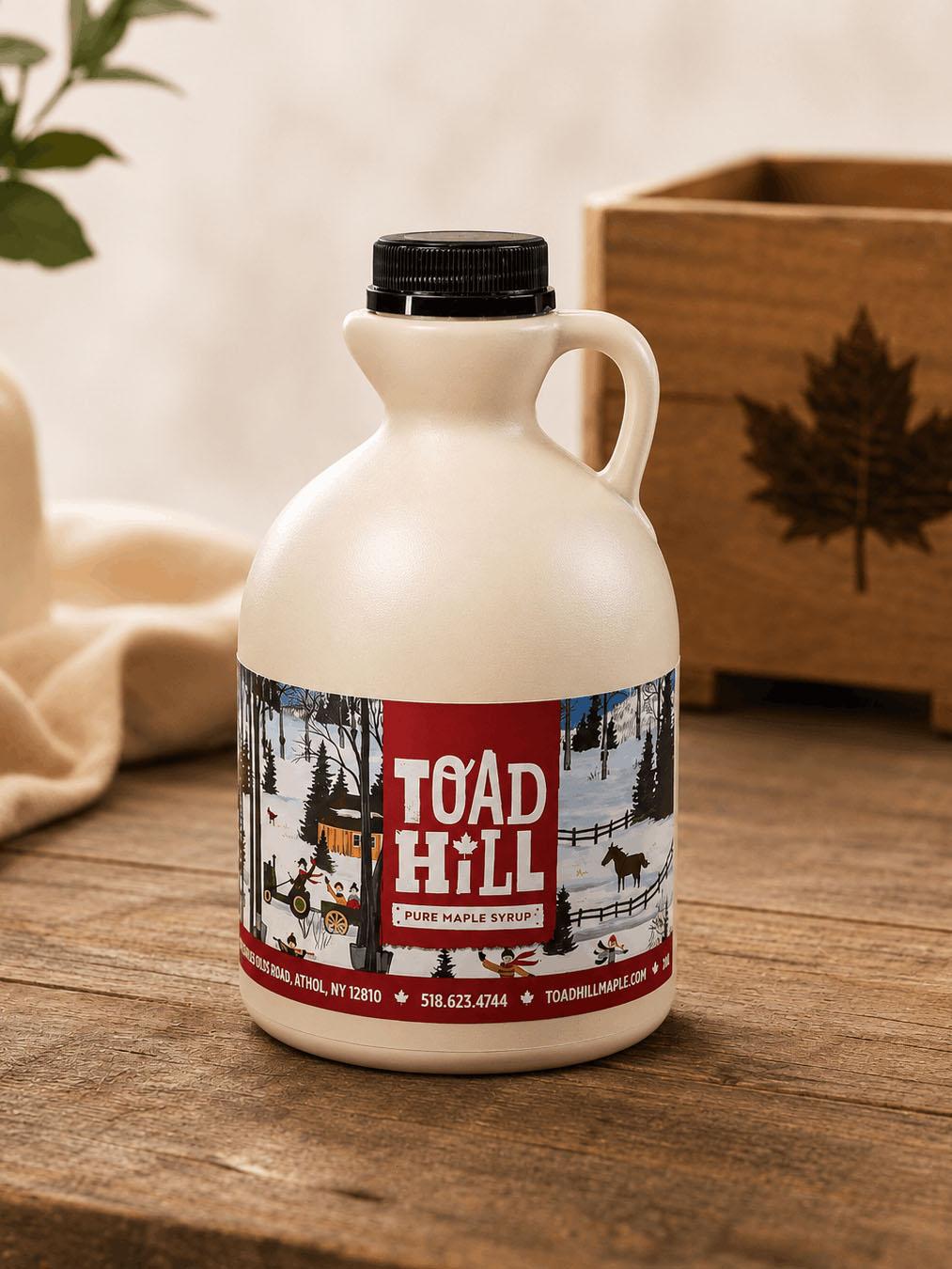 sample labeled jug38