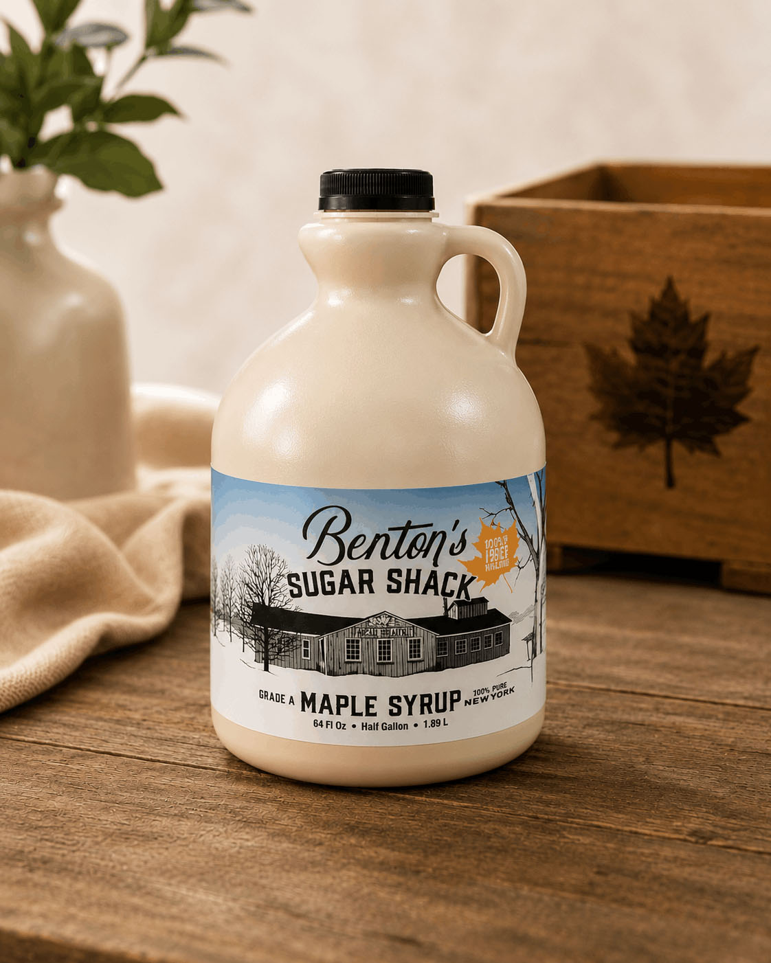 sample labeled jug29